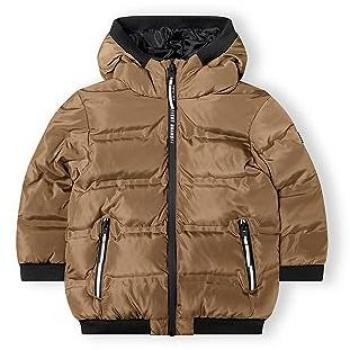 MINOTI Gelbbraune Winterjacke 2-14y, Zweiweg‑Zip