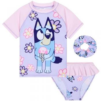 Lilac Dream Swimset with Scrunchie for Girls 7-8