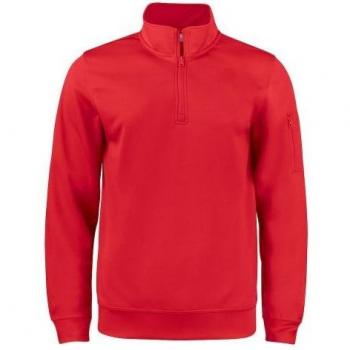 Felpa Basic Active Unisex con Zip Quarter Clique