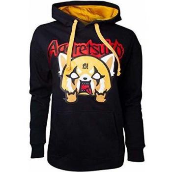 Hoodie Aggretsuko Femme Brodé Taille XL