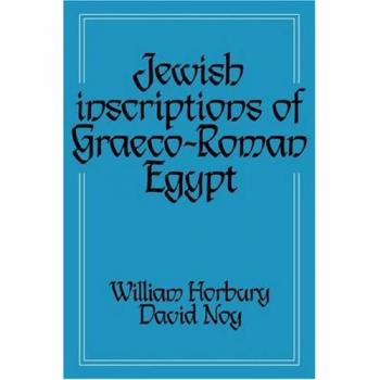 Jewish Inscriptions of Graeco-roman Egypt