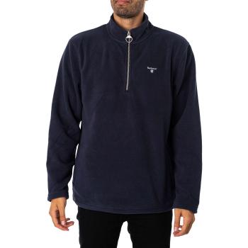 Barbour Essentials Navy Blue Half Zip Fleece
