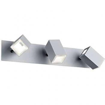 Foco moderno Lagos, 6 W, LED, Níquel mate