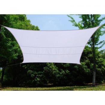 Ombre blanche en polyester 2,90x2,90