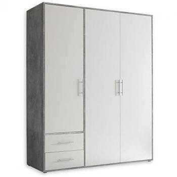 Kleiderschrank Valencia 155 cm x 195 cm x 60 cm
