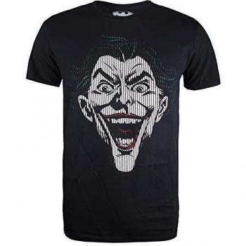 Camiseta Joker Lines, DC Comics, Negro, M para Hombre