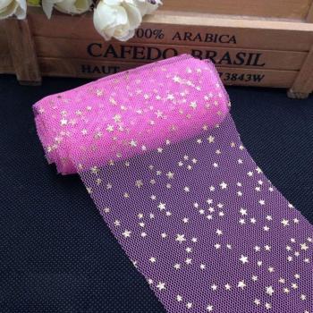 Glittering Tulle for Cake Toppers