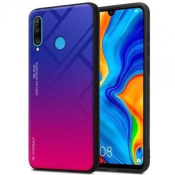 Etui TPU Violet et Rouge – Housse de protection Huawei P30 Lite