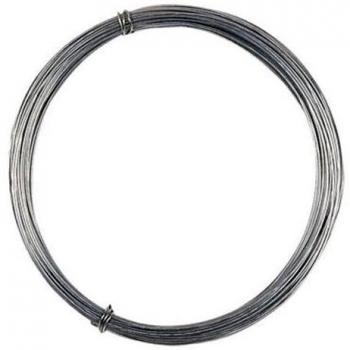 Rollo alambre galvanizado nÂº8 1,35mm/1000gr rollo 64 mt