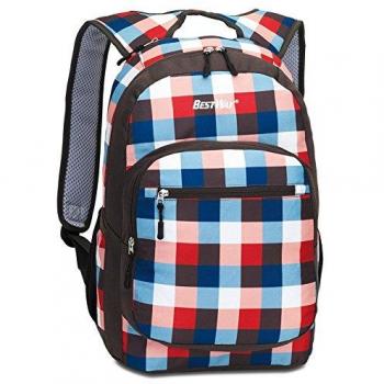 Bestway 40176‑2747 Wanderrucksack, 18 Liter – Grau/Braun und Ziegelrot