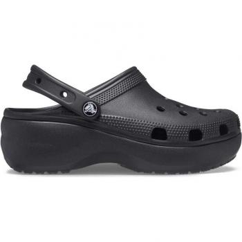 Sabots à plateforme Crocs Noir