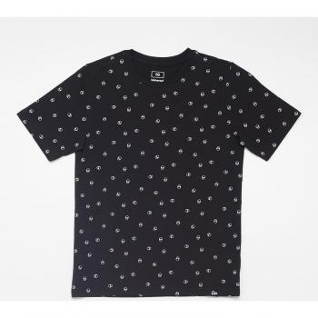 T-shirt Nero Bambino Basic Taglia 16