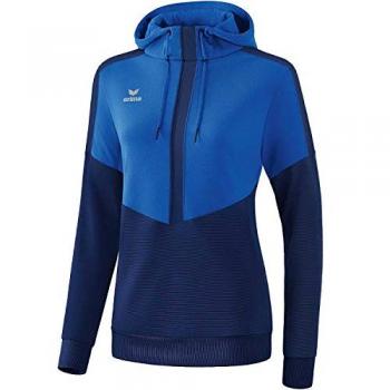 Hoodie Erima Squad Azul 44 para mujer