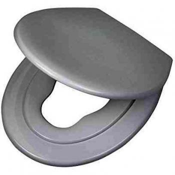 Tiger Tulsa Abattant WC pour enfants avec couvercle softclose, en plastique blanc thermoplastique de 37,1 x 5 x 45 cm