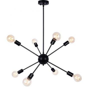 Adjustable Height 8‑Light OYIPRO Chandelier
