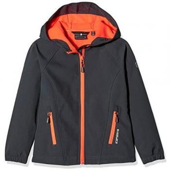 Icepeak Mädchen Renee Jr Softshell Jacke, Grau