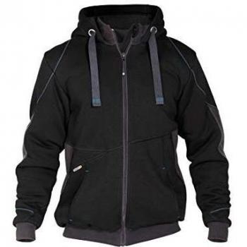 Dassy Sweatshirt-Jacke Pulse COPES80 Schwarz/Anthrazitgrau