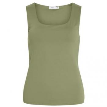 VILA Basics: Damen Tank Top – VIKENZA – S – Grün