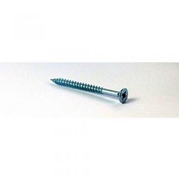 Picardy Pozi Zinc Plated Countersunk Screws – 200 Units in Box