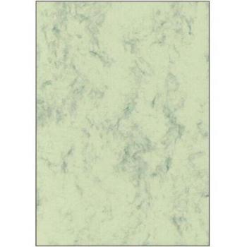 Papier marbré vert pastel
