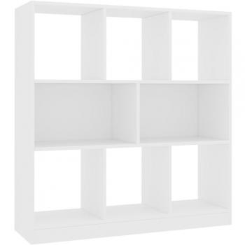 Ormarić za knjige crni 98 x 30 x 98 cm od konstruiranog drva