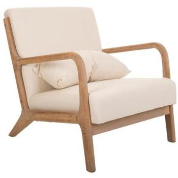 Butaca Alexandra House Living Gris 85 x 74 x 66 cm