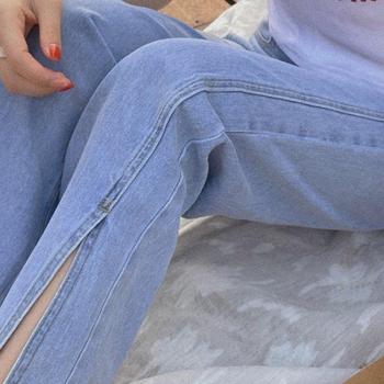 Jeans Amplio para Mujeres Embarazadas Otoño Coreano