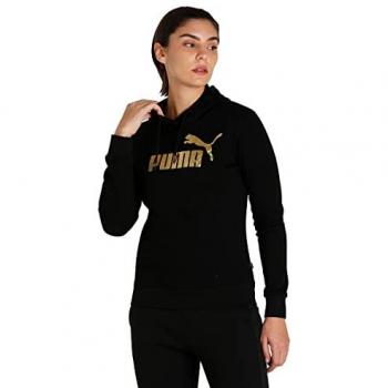 Sudadera con Capucha PUMA Logotipo Metálico Mujer