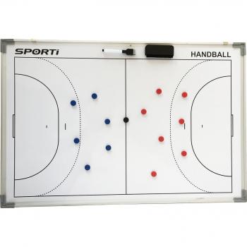 Tabellone di allenamento doppia faccia Handball 30x45cm Sporti