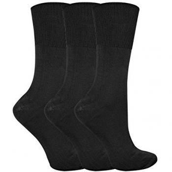 Anti-Odour Loose Wide Top Non-Elastic Bamboo Socks for Women