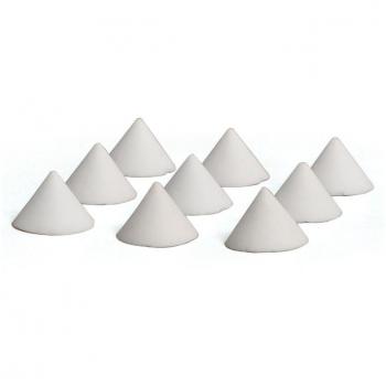 Set de 30 Hornos Móviles Cerámicos Refractarios – Soporte Blanco