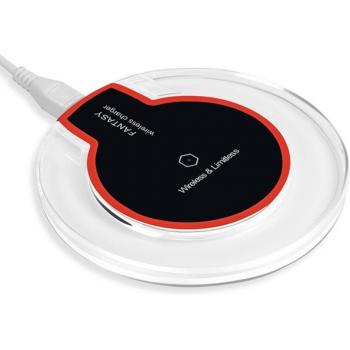 Cargador inalámbrico ultrafino Qi para iPhone 11 y 8 Plus