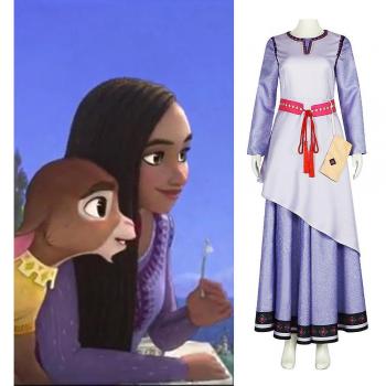 Atuendo Cosplay Asha: Estilo Iam Studio para Adultos