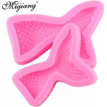 Moule à cupcakes silicone sirène