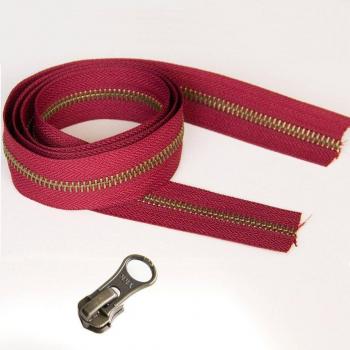 1 Meter YKK 5# Bronze Coil Zippers for Bag Making