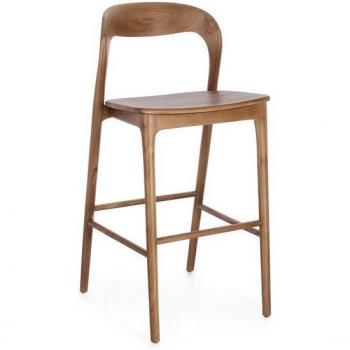Sgabello MILEY con Finitura Naturale