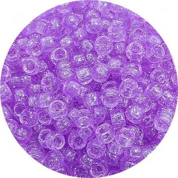 Cuentas de Trenza Acrílica Transparente 4 mm – Kit de Accesorios 100 Unidades
