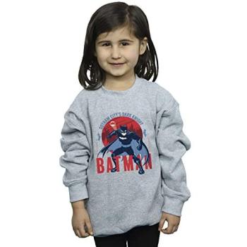 Grey Gotham City Sweatshirt for Girls – DC Comics (3-4 Years)