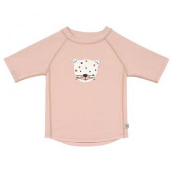 T-shirt bébé fille rose motif léopard 13-18 mois