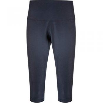 Schwarze Damen-Lauftights Endurance JALON 3/4, 44 EU