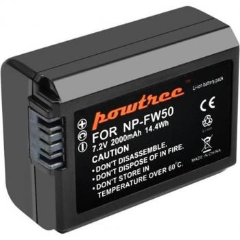 Powtree Sony Kamera Akku 2000mAh NP-FW50