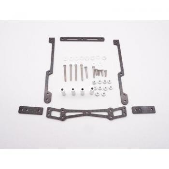 Mini 4WD 1.5 mm Fibre de Carbone – Châssis Lanterne