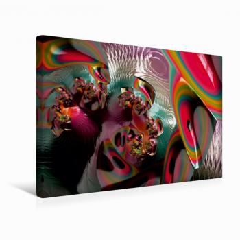 Premium Calvendo Textildruck 45x30 cm – Shako M. Burkhardt Trippy Fractals