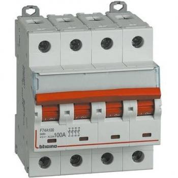 Bticino 4P 100A Sectionneur Accessoirisable F74A100