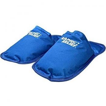 Rapid Relief Hot & Cold Therapy Gel Slippers, 1 Pair