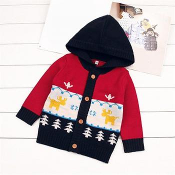 Traje de Año Nuevo para Niños con Capucha