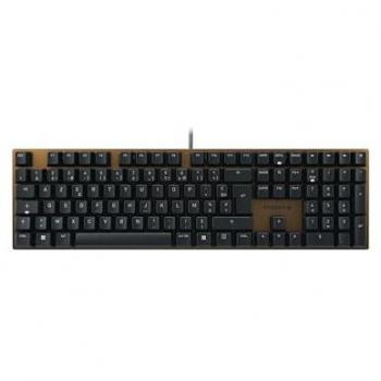 Clavier Universel CHERRY KC 200 MX USB AZERTY Français Noir, Bronze