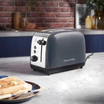 Stainless Steel Grey 2-Slice Toaster