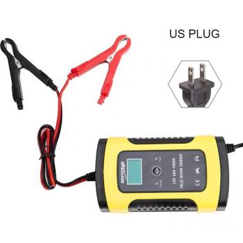 Cargador LCD para acumuladores de plomo-ácido