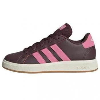 Adidas Red Grand Court Tennis Trainers